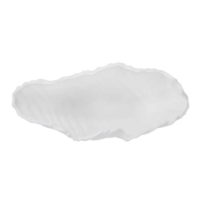 Darius Matte White Ceramic Decorative Bowl