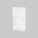 Buster + Punch 1-Gang Incandescent Dimmer Switch – Cross - White / Without Logo - 1G Dimmers