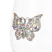 Abbott Collection Jewelled Stemless Glasses – Butterfly Design Set of 6 (16 oz) - Wine Glasses