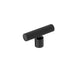 Richelieu 9730 Modern Metal Knob - Black - Cabinet Knob