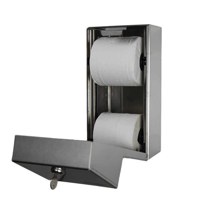Distributeur de papier hygiénique multi-rouleaux Frost 165, rouleau de réserve