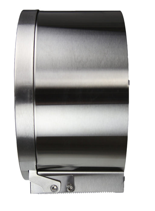 Distributeur double de papier toilette Frost 169 Universal Jumbo, en acier inoxydable