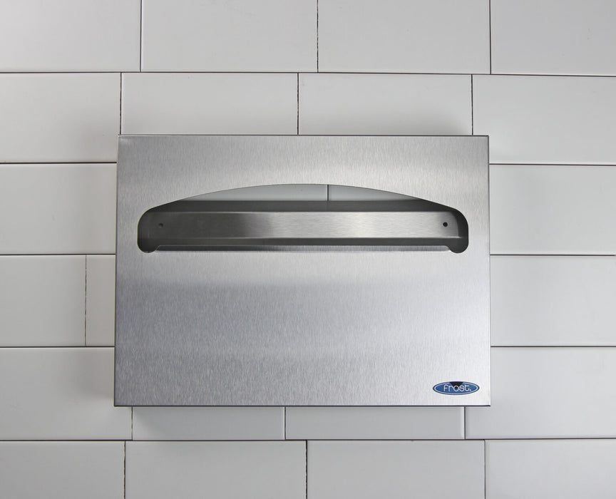 Distributeur de couvre-siège de toilette Frost 199-S, acier inoxydable