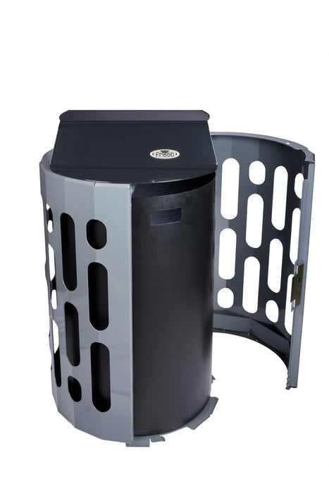 Frost 2020 Stingray Outdoor Steel Waste Receptacle