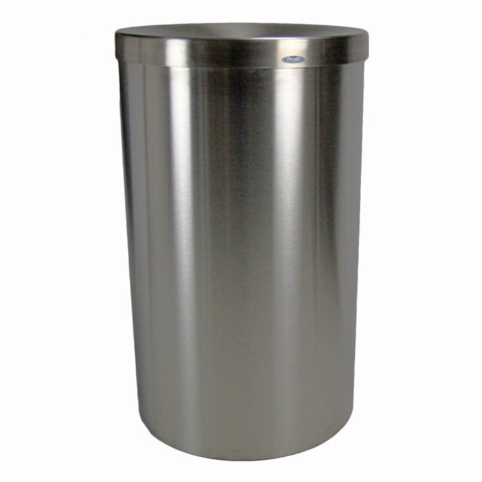 Corbeille de déchets pour hall d'entrée en acier inoxydable 310 Frost