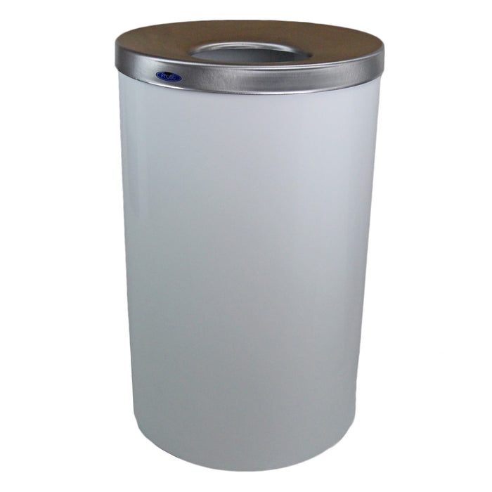 Corbeille à déchets Frost 310 pour hall d'entrée, acier inoxydable