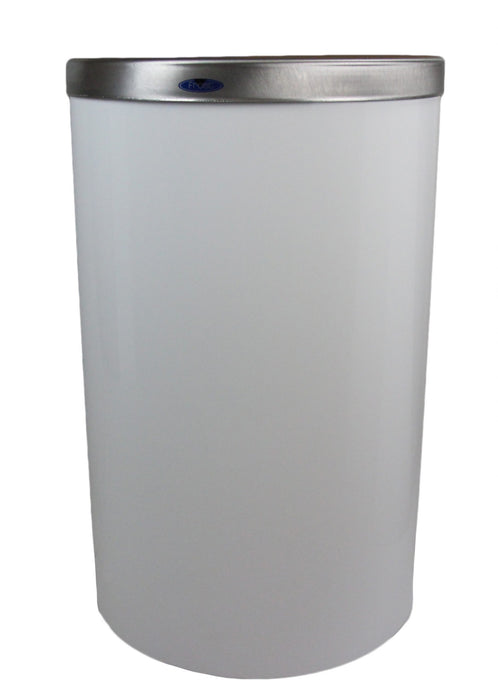Corbeille à déchets Frost 310 pour hall d'entrée, acier inoxydable