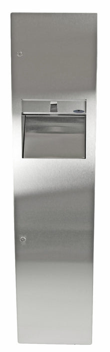 Distributeur et poubelle combinés en acier inoxydable Frost 400