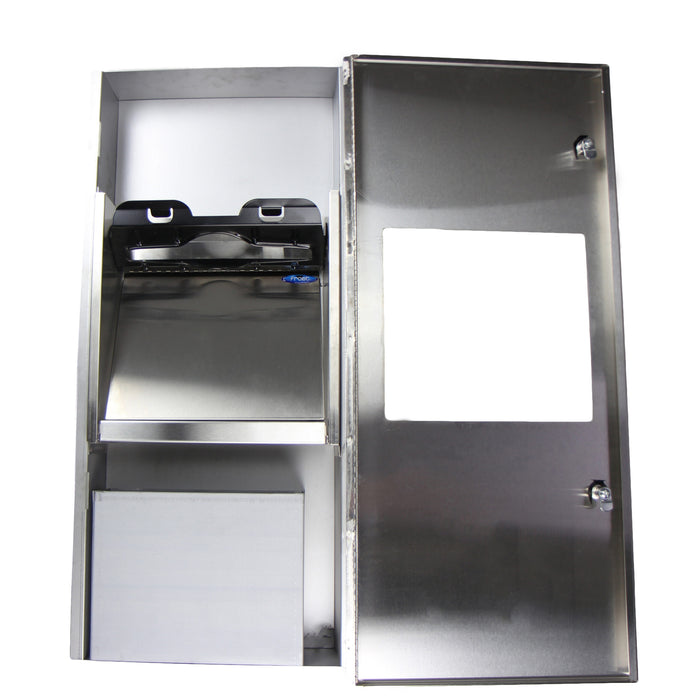 Frost 415-14 Stainless Steel Combination Dispenser/Disposal Fixture