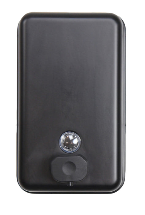Distributeur universel de savon liquide Frost 708-BLK de type réservoir, noir mat