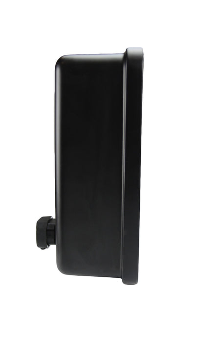 Distributeur universel de savon liquide Frost 708-BLK de type réservoir, noir mat