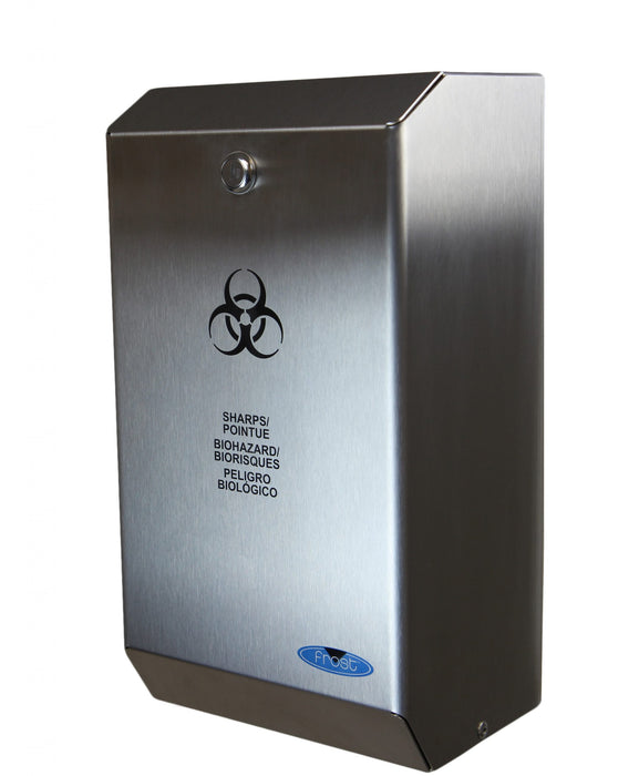 Conteneur pour objets tranchants Frost 878, acier inoxydable