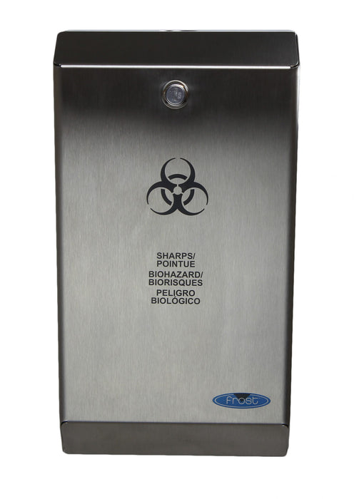 Conteneur pour objets tranchants Frost 878, acier inoxydable