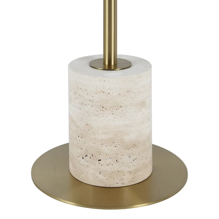 Lampadaire Crimsom de Renwil – Crème et ivoire