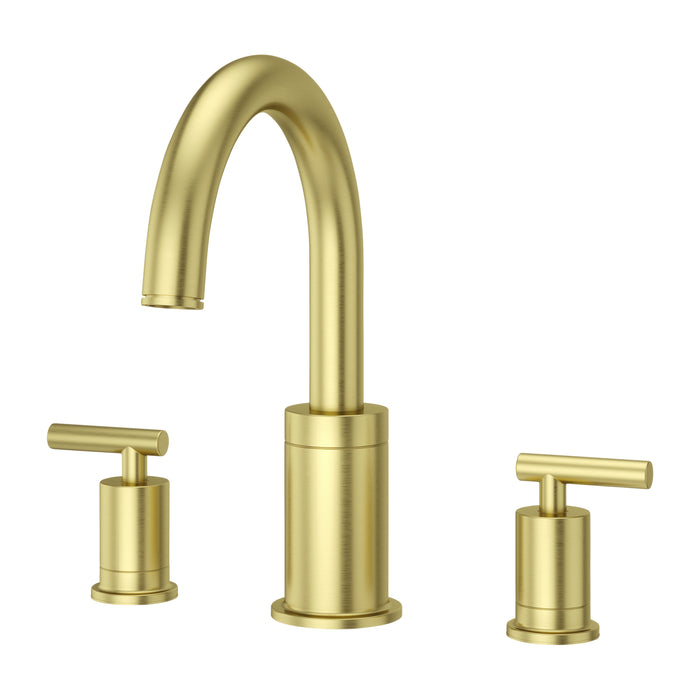 Contempra 2-Handle Roman Tub Faucet - Brushed Gold - Tub Faucet