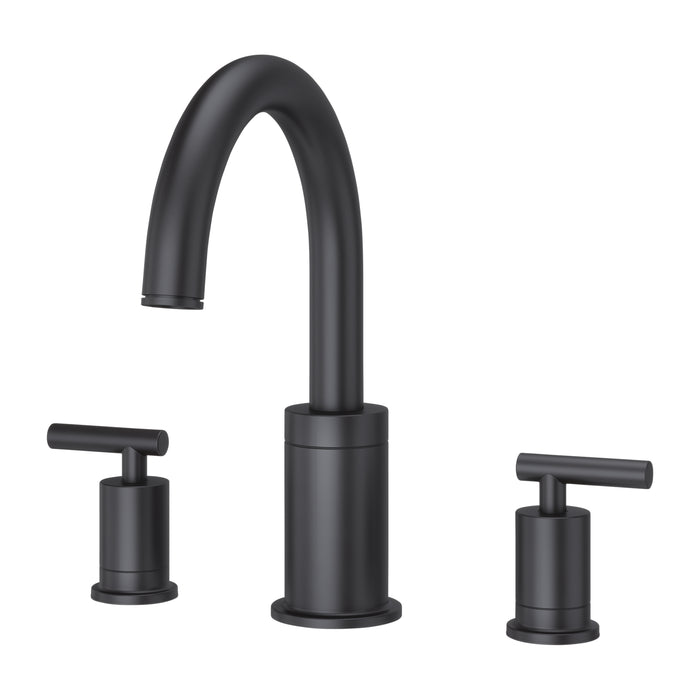 Contempra 2-Handle Roman Tub Faucet - Matte Black - Tub Faucet
