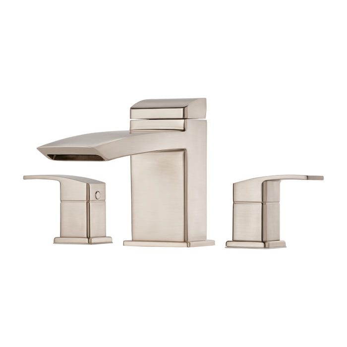 Kenzo 2-Handle Roman Tub Faucet - Brushed Nickel - Tub Faucet