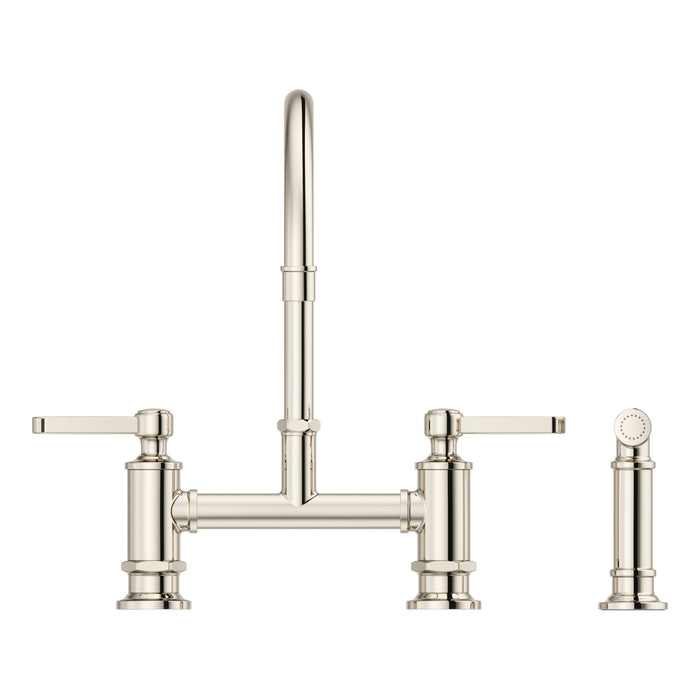 Port Haven 2-Handle Bridge Kitchen Faucet - Bridge