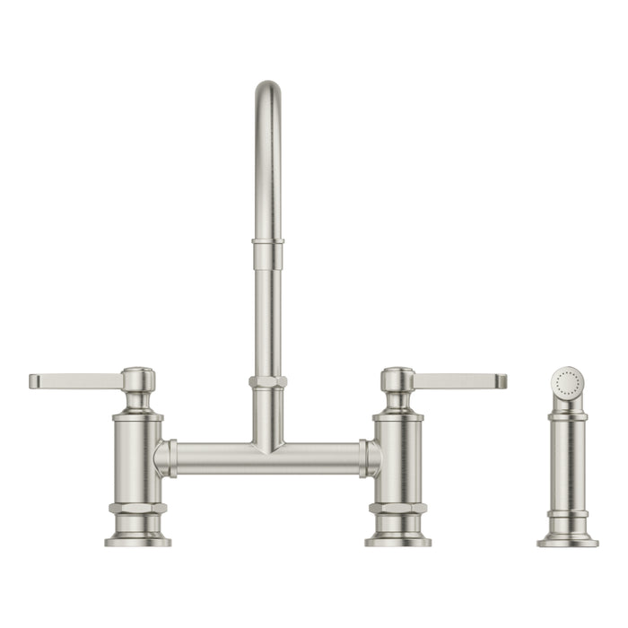 Port Haven 2-Handle Bridge Kitchen Faucet - Bridge