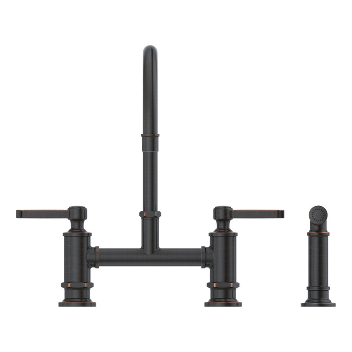 Port Haven 2-Handle Bridge Kitchen Faucet - Bridge