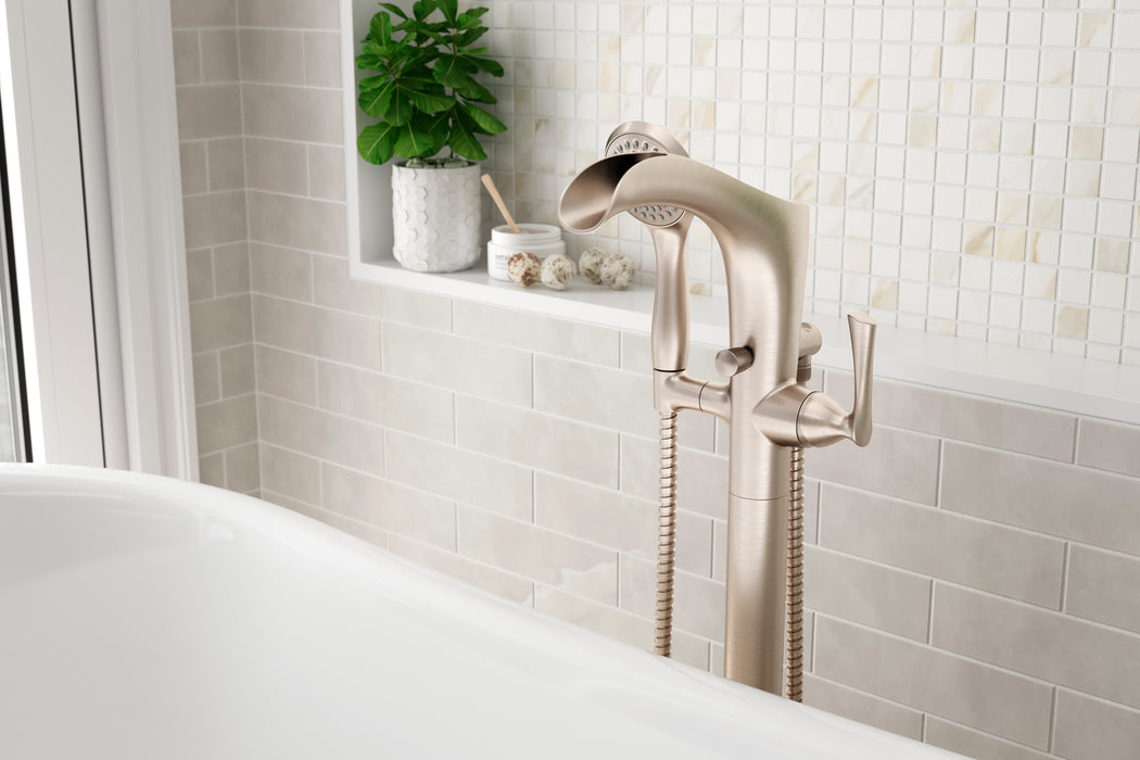 Rhen Free-Standing Tub Filler - Tub Filler