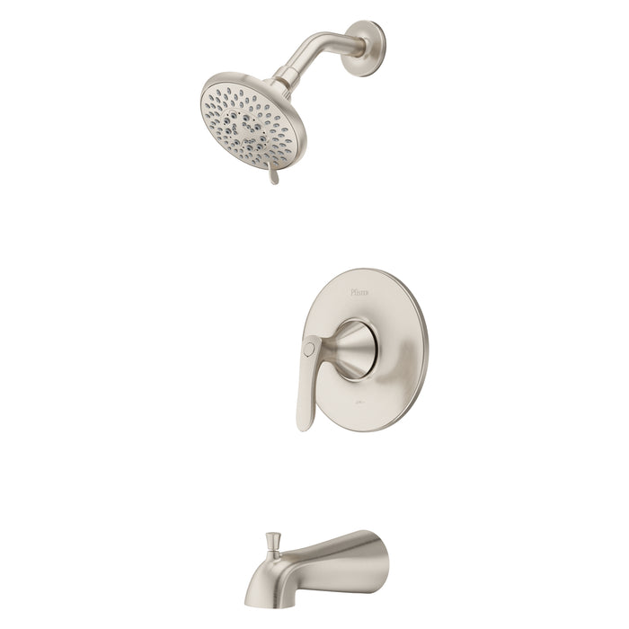 Weller 1-Handle Tub & Shower Trim - Brushed Nickel - Tub & Shower Trim