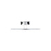 2295 Wardrobe Knob with Backplate - Wardrobe Knob