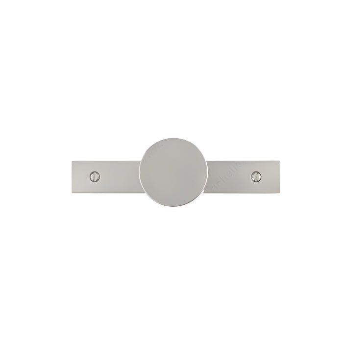 2295 Wardrobe Knob with Backplate - Wardrobe Knob
