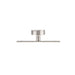 2295 Wardrobe Knob with Backplate - Wardrobe Knob
