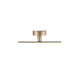 2295 Wardrobe Knob with Backplate - Wardrobe Knob