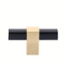 8715 Modern Metal T-Knob - T-Knob