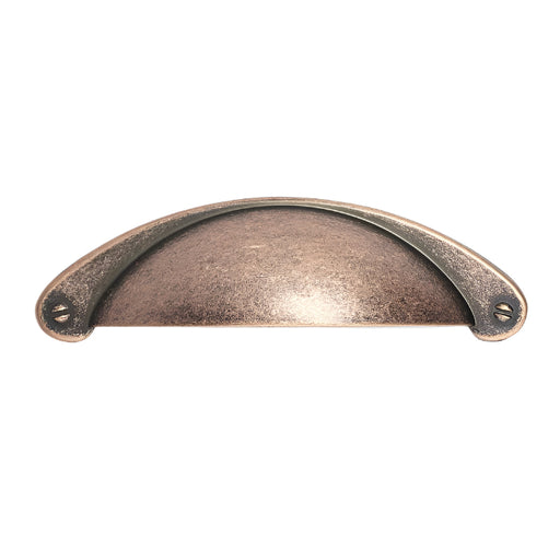8233 Traditional Metal Cup Pull - Antique Copper / 4’’ - Cup Pull