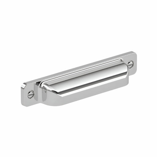 8716 Transitional Metal Cup Pull - Chrome / 4’’ - Cup Pull