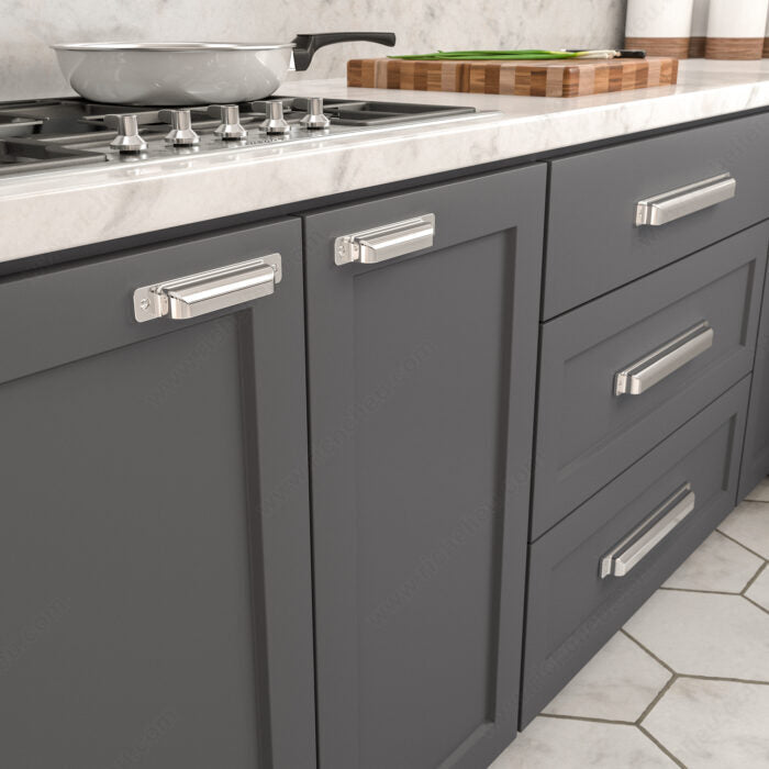 8716 Transitional Metal Cup Pull - Cup Pull
