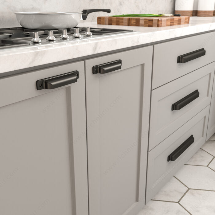 8716 Transitional Metal Cup Pull - Cup Pull