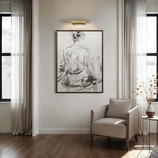 Renwil Opale Wall Sconce – Champagne-Plated Iron - Wall Sconce