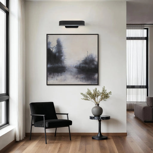 Renwil Saba Wall Sconce – Matte Black Iron - Wall Sconce