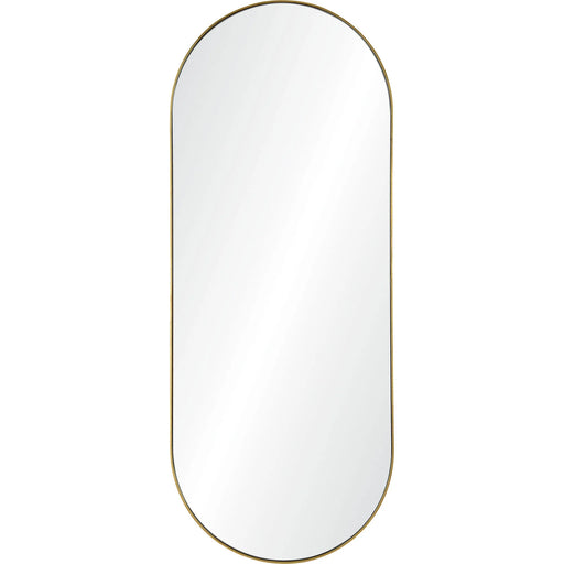 Renwil Marius Full-Length Wall Mirror – Gold Leaf Iron Frame - Full Length Mirror
