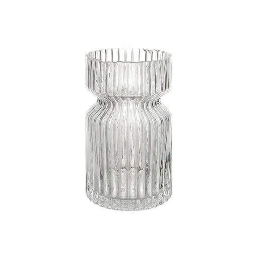 Renwil Gladys Clear Fluted Glass Vase - Vase