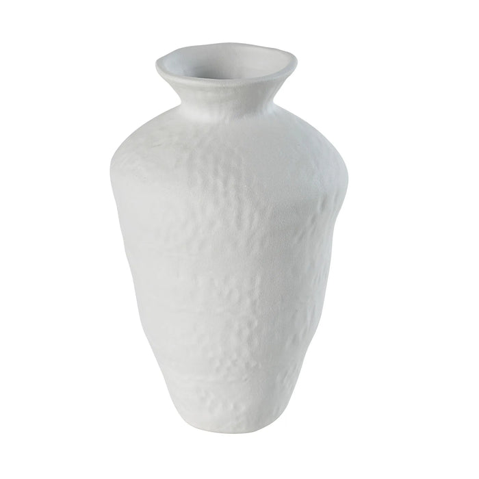Renwil Melton Matte Off-White Ceramic Vase - Vase