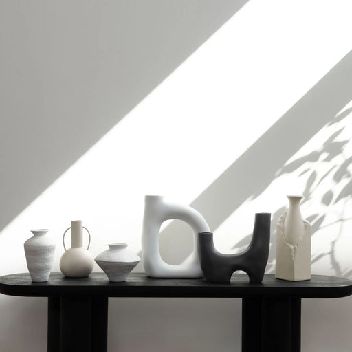 Renwil Melton Matte Off-White Ceramic Vase - Vase