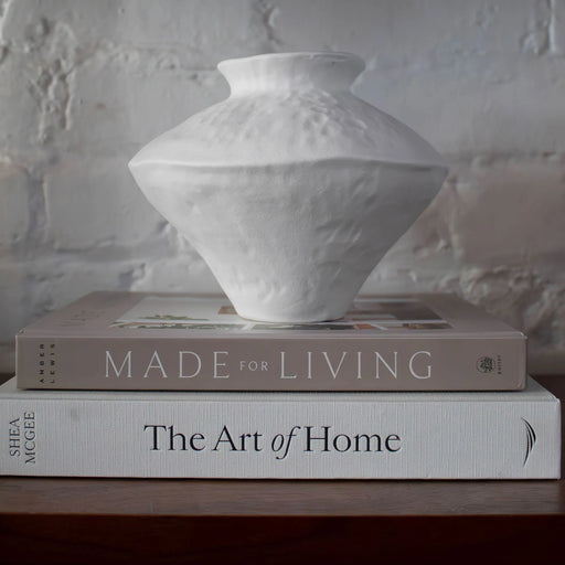 Renwil Mills Matte Off-White Ceramic Vase - Vase