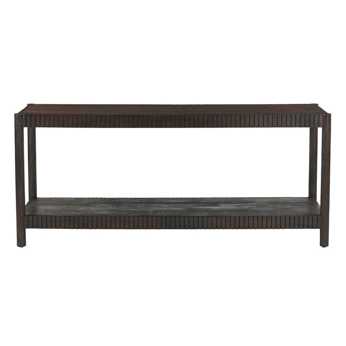 Console en travertin Bodin de Renwil
