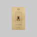 Buster + Punch 1-Gang Toggle Switch – Cross - 1G Toggle