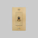 Buster + Punch 1-Gang Toggle Switch – Cross - 1G Toggle