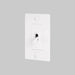 Buster + Punch 1-Gang Toggle Switch – Cross - White / With Logo - 1G Toggle