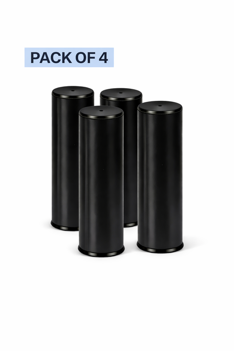 Alltrapod Black Airtight Smell-Proof Storage Container – Pack of 4